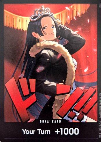 DON!! Card (Boa Hancock)