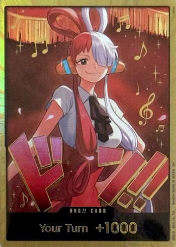 DON!! Card (Uta) (Gold)