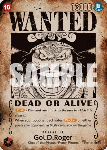 Gol.D.Roger (SP) (Wanted Poster)