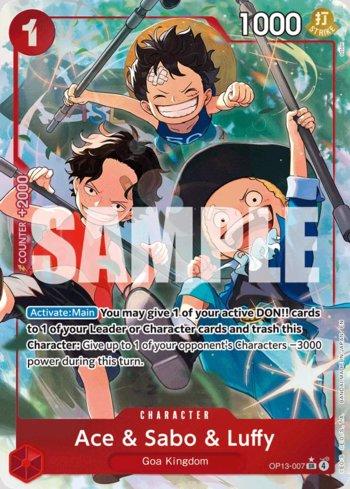 Ace & Sabo & Luffy (Alternate Art)