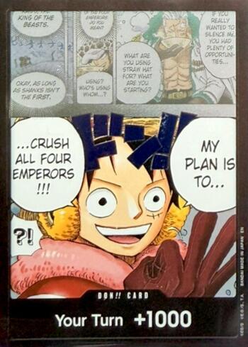 DON!! Card (My plan is to crush all Four Emperors!!!)