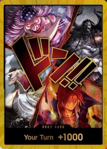DON!! Card (The Four Emperors)(Gold)